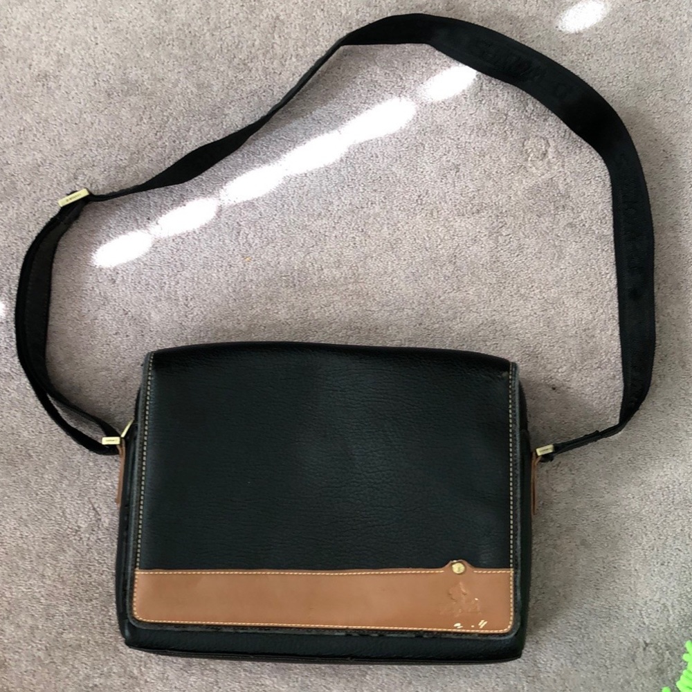 Dancing with Wolves Leather Messenger Bag💋